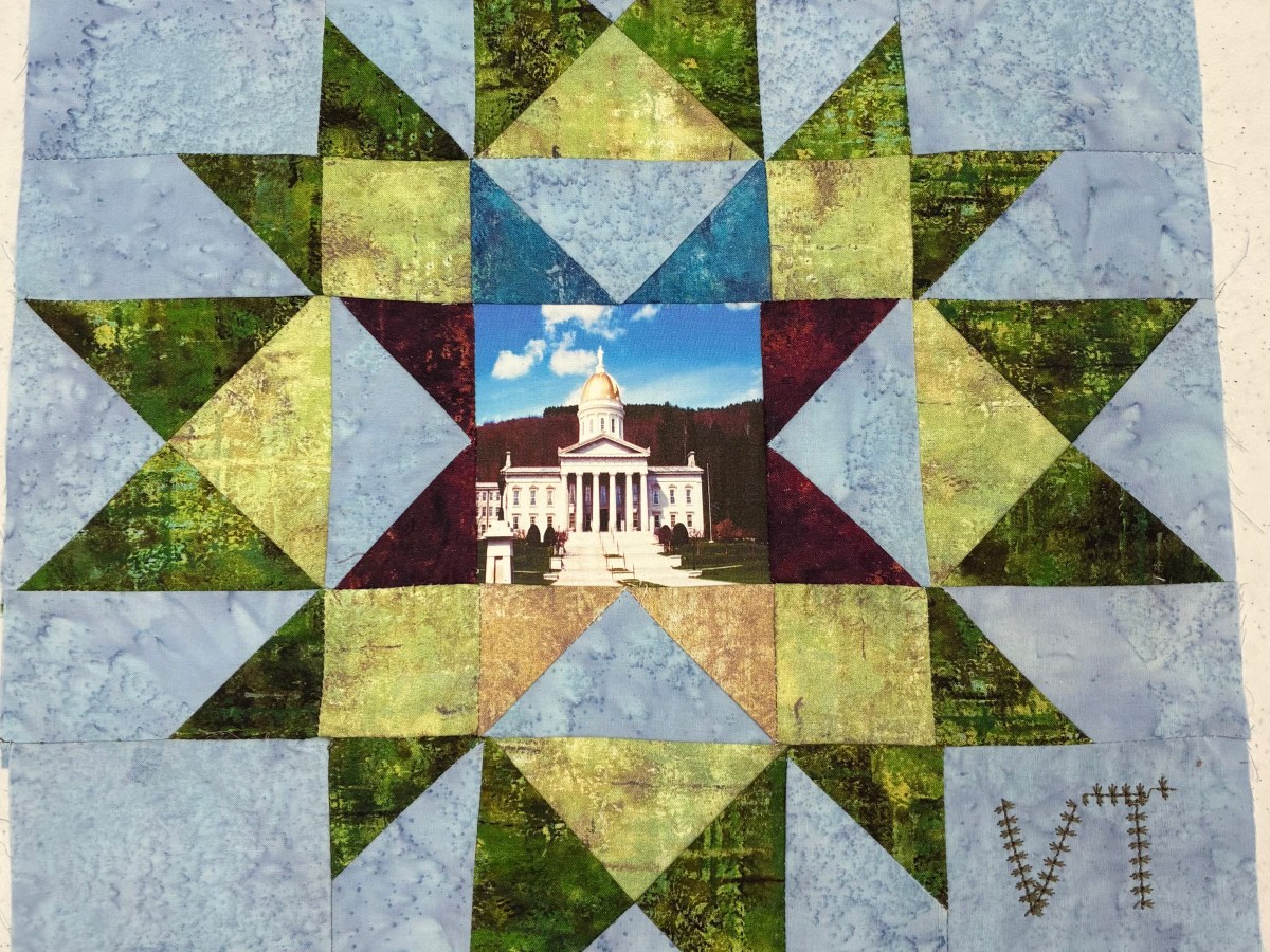 In the news: “A Quilt Square with a Big Story: Washington County, Vermont Joins a National Collaboration”